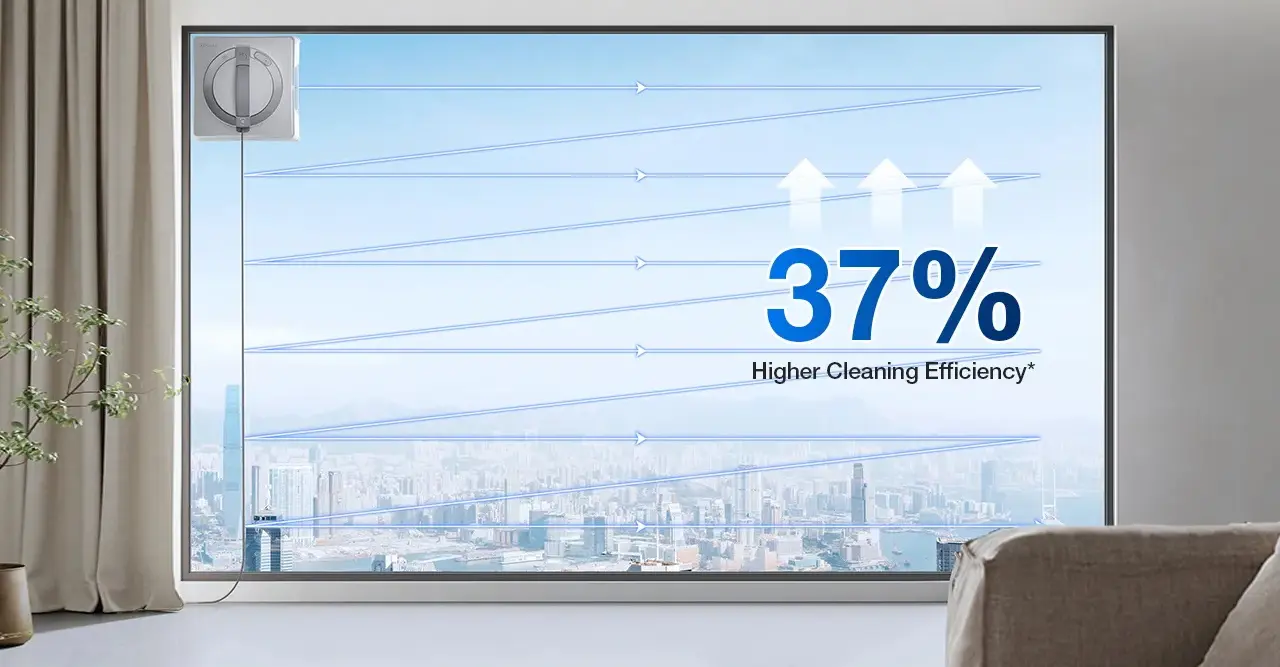 Aspirator-robot pentru fereastra Ecovacs Winbot W2 Pro (White)