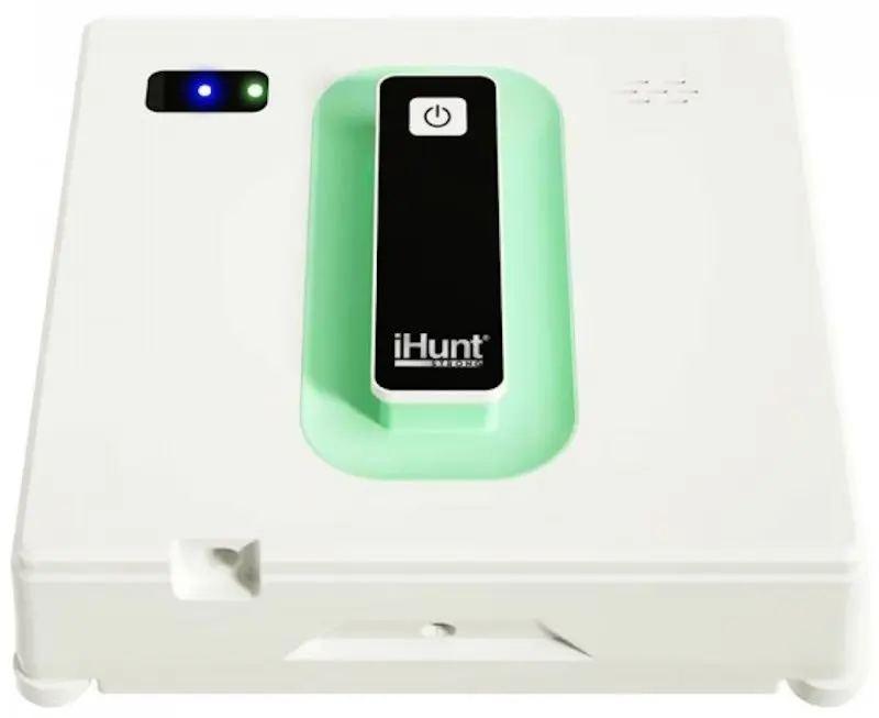 Оконный робот-пылесос iHunt Smart Window 4 Supreme Twin Spray (White/Green) - 4