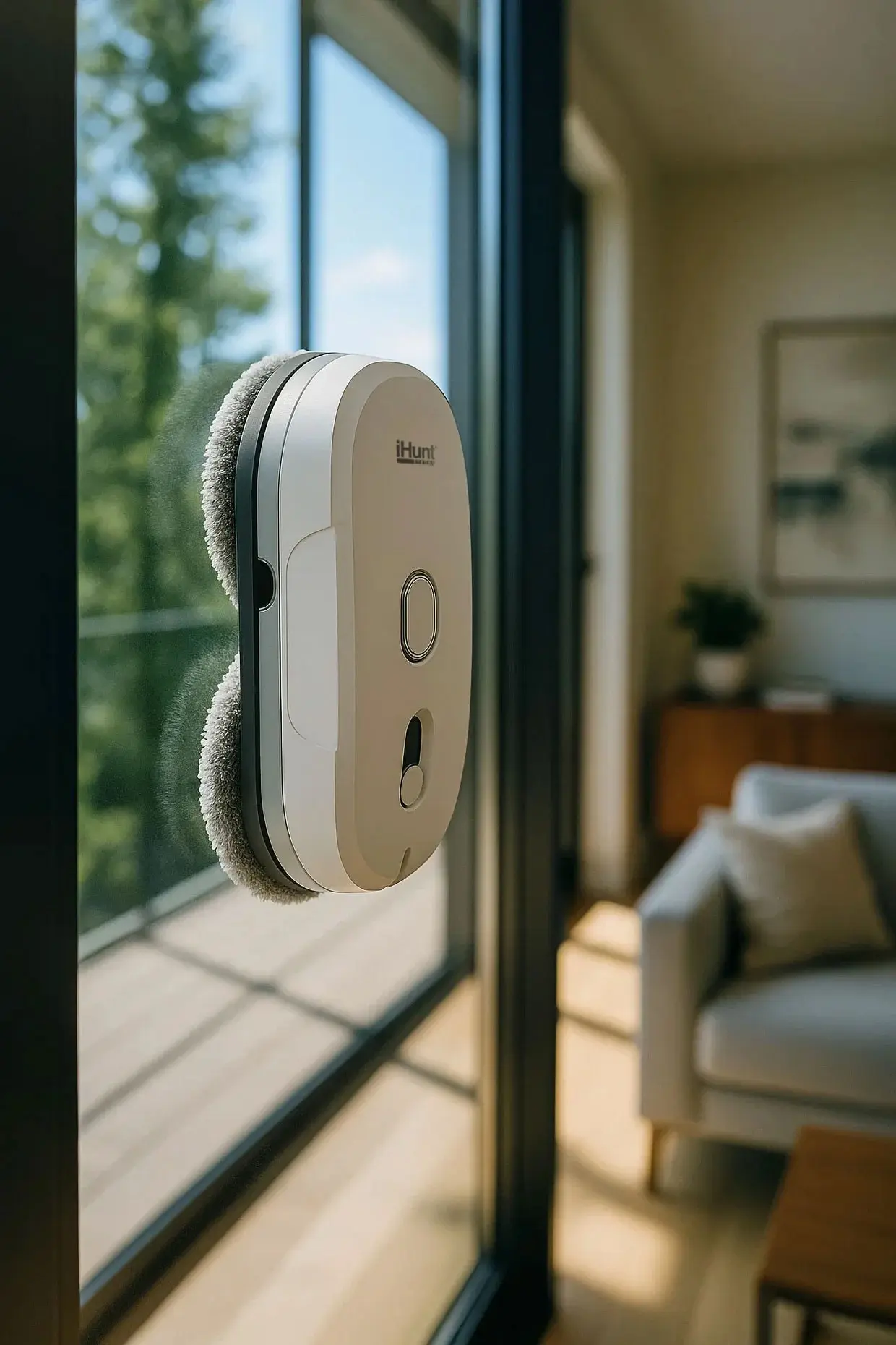 Aspirator-robot pentru fereastră iHunt Smart Window Robot 3 Ultra (White) - 10