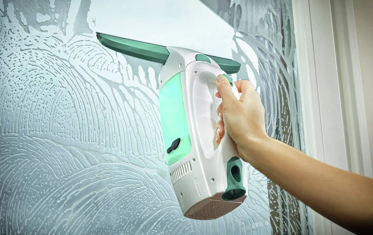 Оконный пылесос Leifheit Dry&Clean 51003 (White/Green)