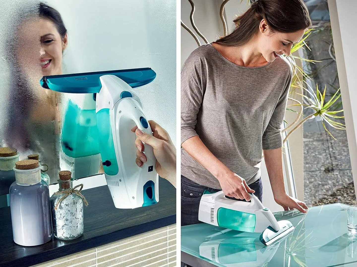 Curatitor pentru geamuri Leifheit Dry&Clean 51000 (White/Green)