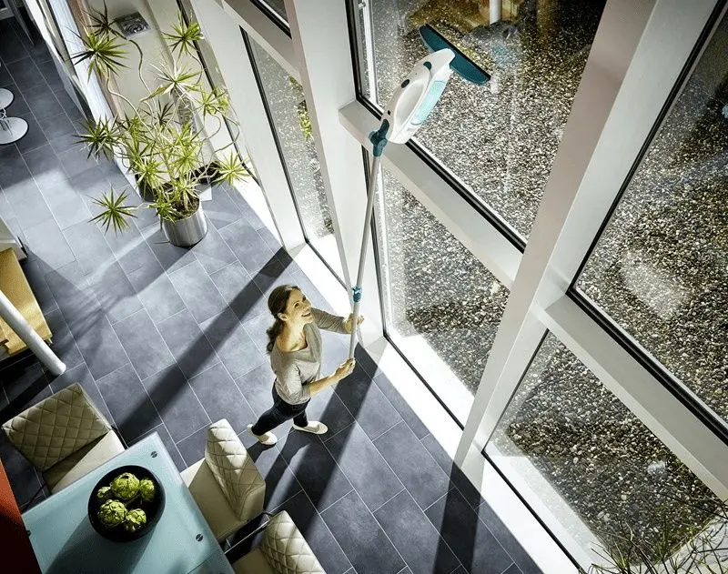 Curatitor pentru geamuri Leifheit Dry&Clean 51000 (White/Green)