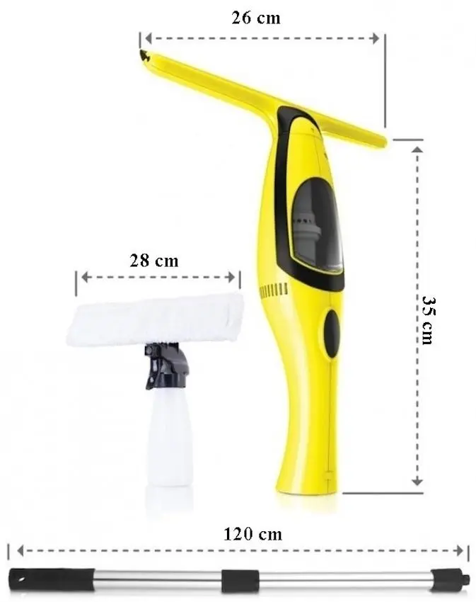 Curatitor pentru geamuri Strend Pro VA-WC97P (Yellow)