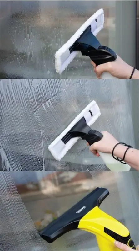 Curatitor pentru geamuri Strend Pro VAC-79W (Black/Yellow)