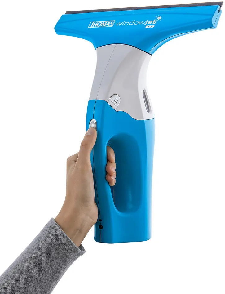 Curatitor pentru geamuri Thomas WindowJet 2 in 1 (Blue/White)