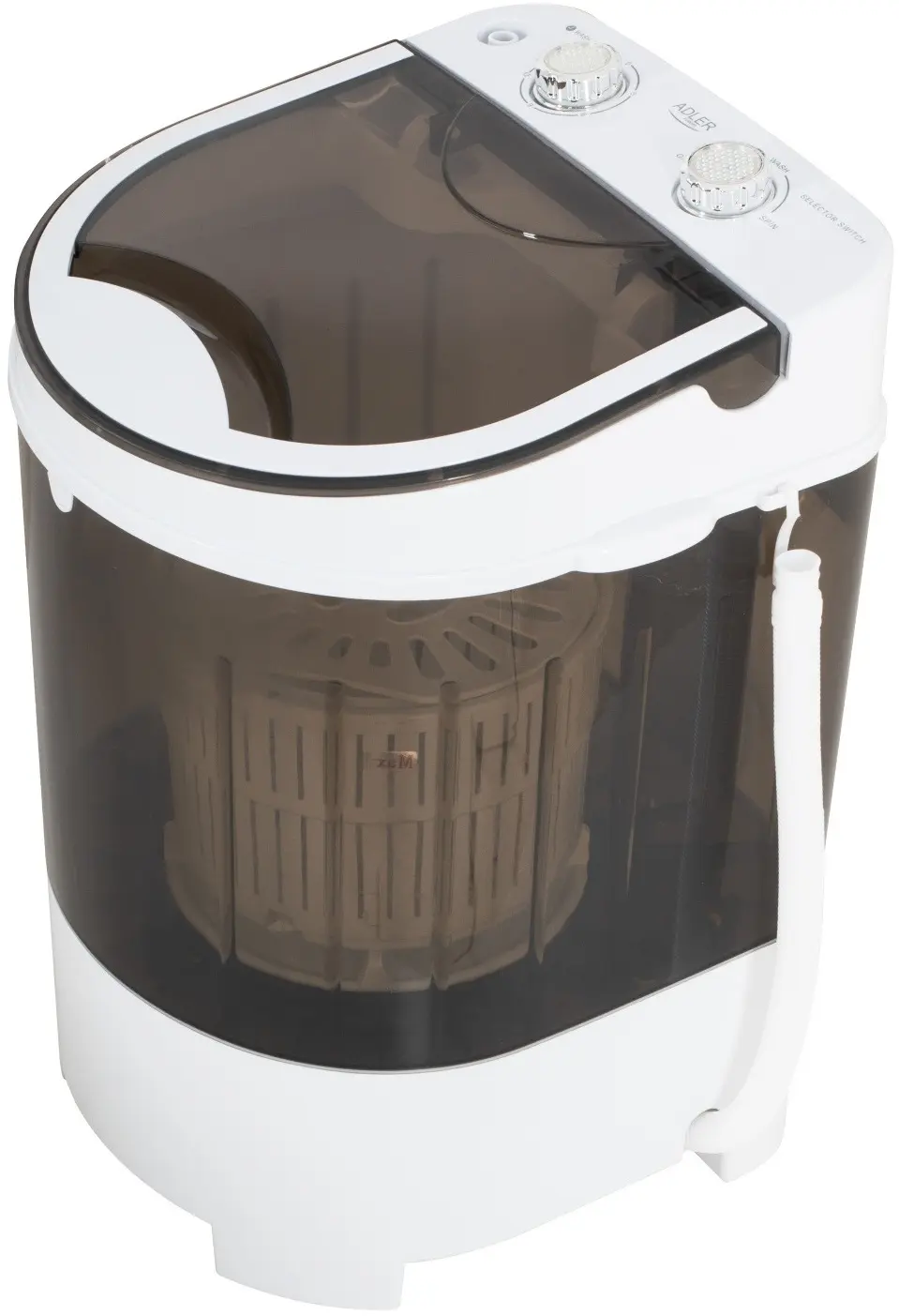 Портативная стиральная машина Adler AD 8056 (Grey/White) - 21