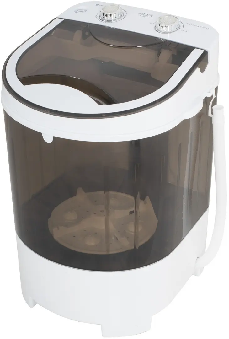 Портативная стиральная машина Adler AD 8056 (Grey/White)
