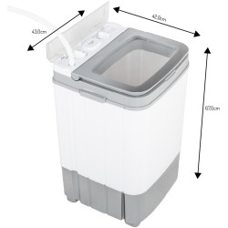 Стиральная машина Adler AD 8057 (White) Thumb