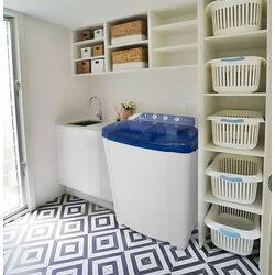 Masina de spalat Albalux AXS 8.3 (White/Blue) Thumb