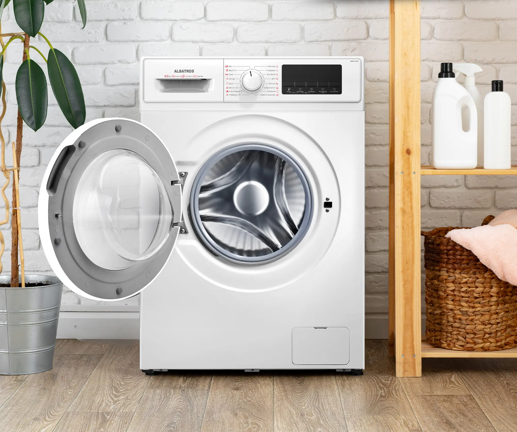 Стиральная машина Albatros AWMI1495 (White)