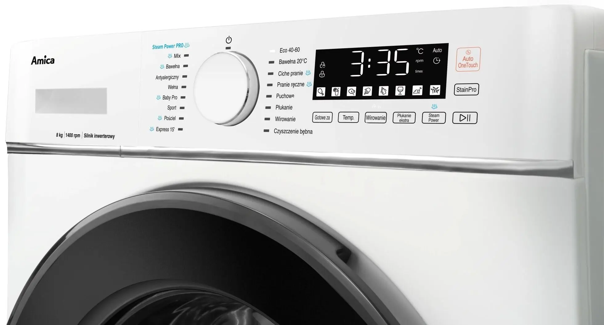 Masina de spalat Amica WA5S814ADISOZH (White)