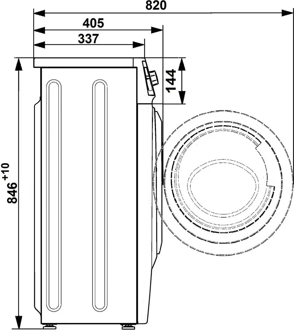 Masina de spalat Atlant СМА 40M105-00 (White) - 2