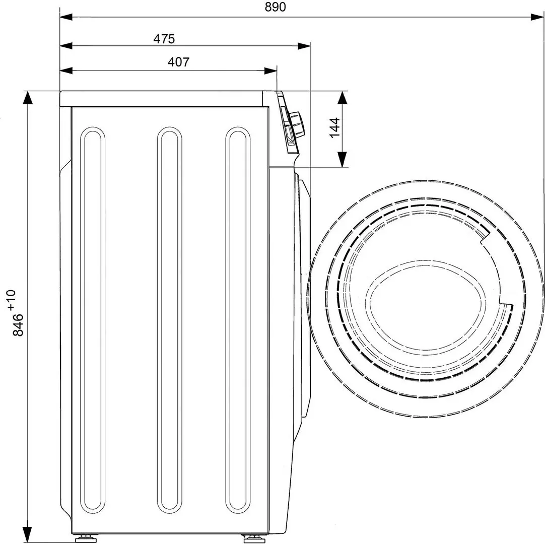 Masina de spalat Atlant СМА 50У105-00 (White) - 2