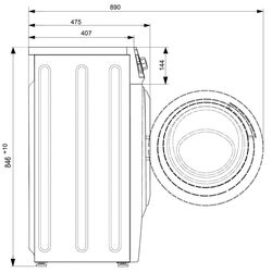 Masina de spalat Atlant Smart Action СМА 60У1210-A-10 (White) Thumb