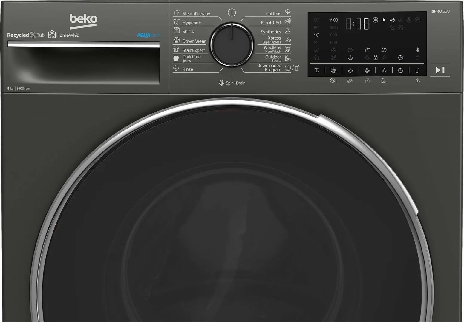 Masina de spalat Beko B5WFU58418 (Manhattan Gray)