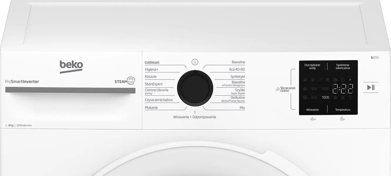 Masina de spalat Beko BM1WFU38225WW (White)