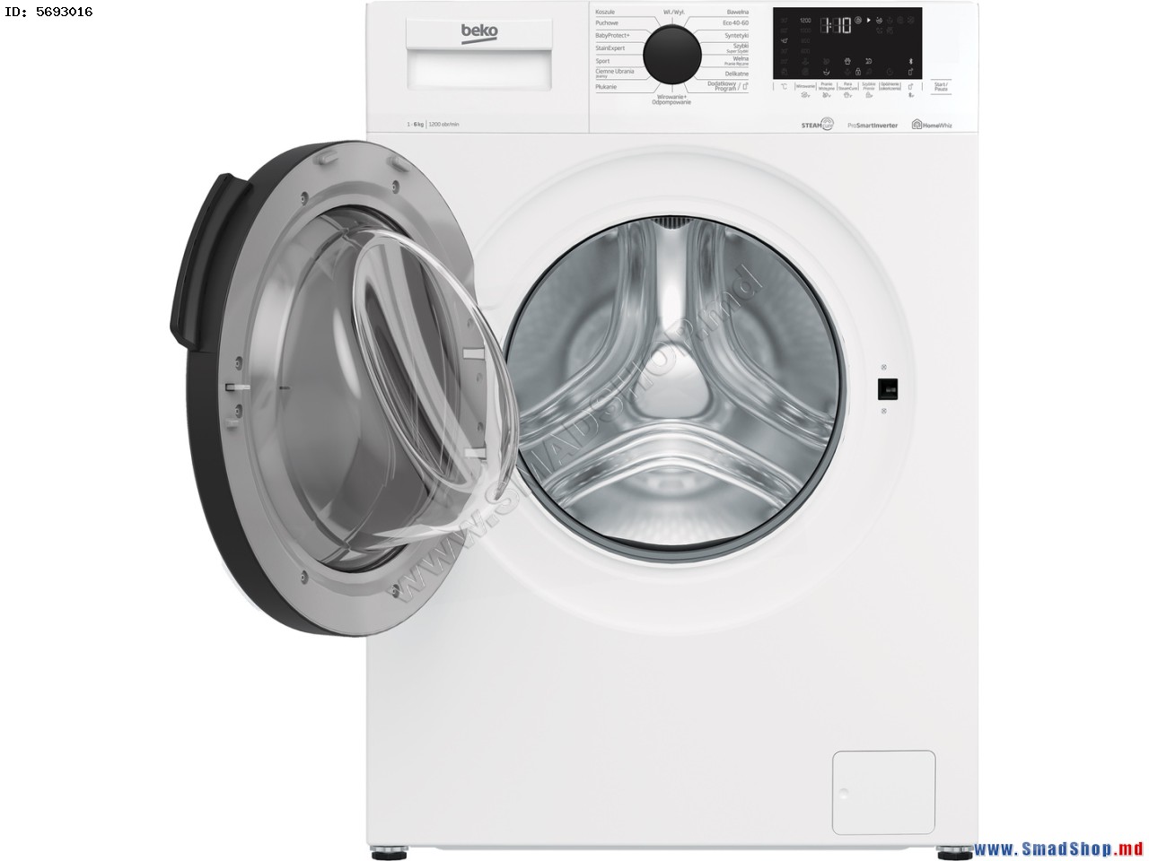 Beko wsre 6h612 zawi steam