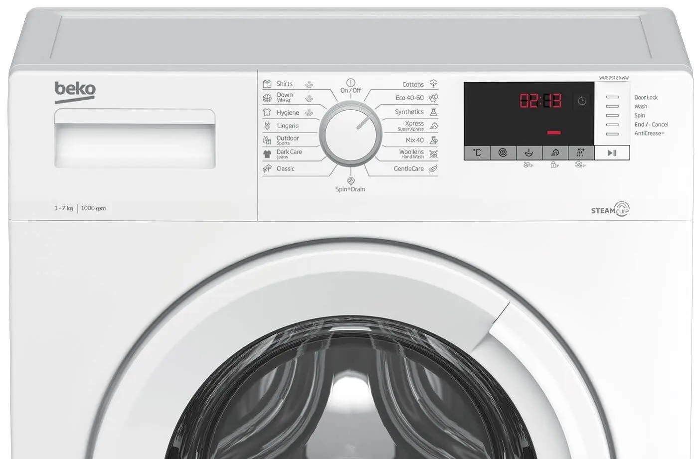 Masina de spalat Beko WUE7512XWW (White)