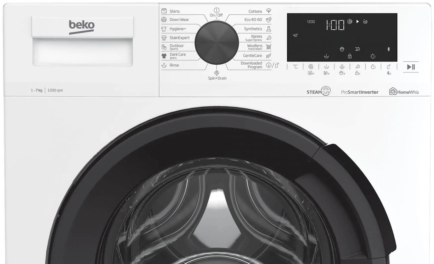 Masina de spalat Beko WUE7626XBW (White)