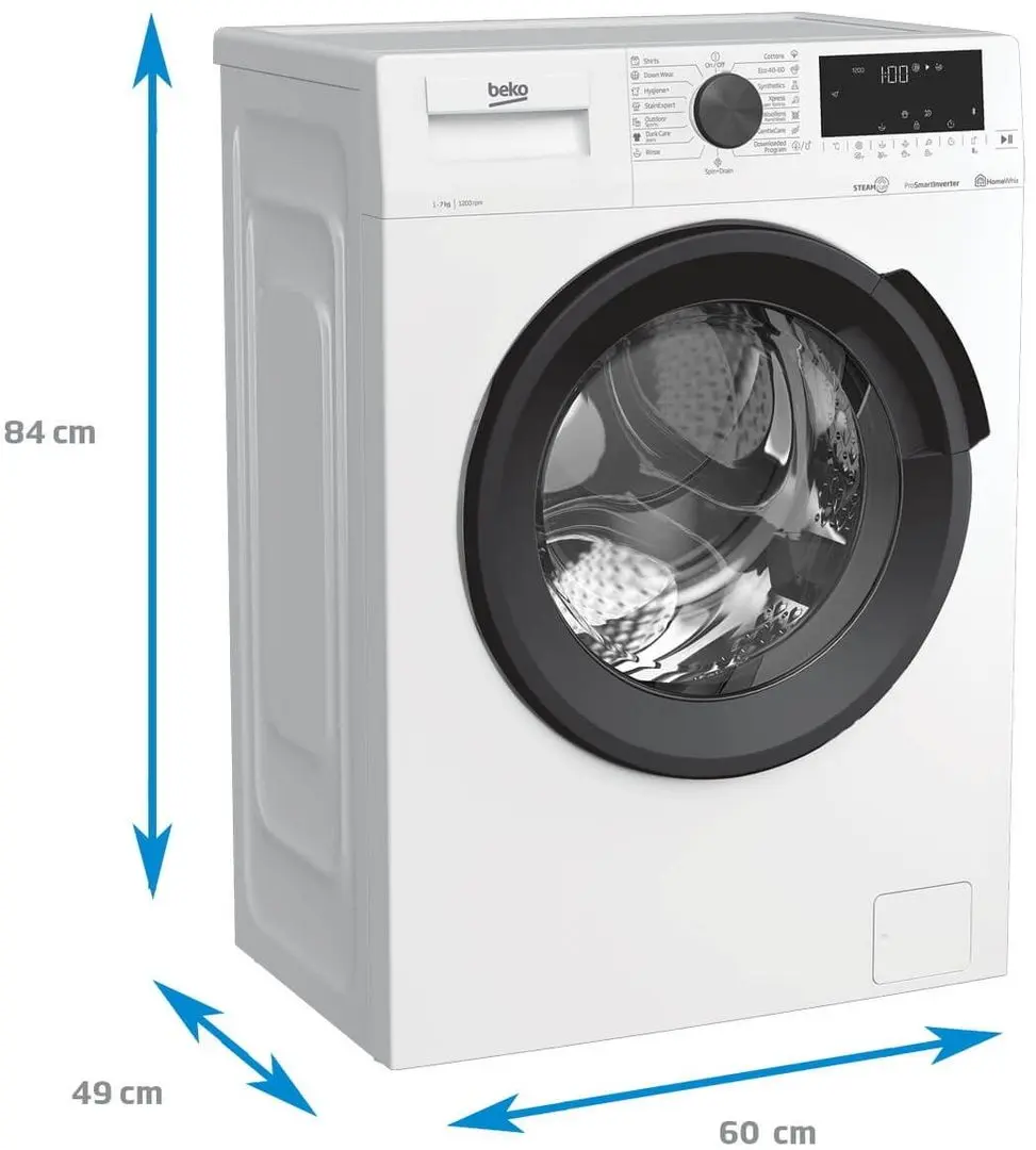 Masina de spalat Beko WUE7626XBW (White)