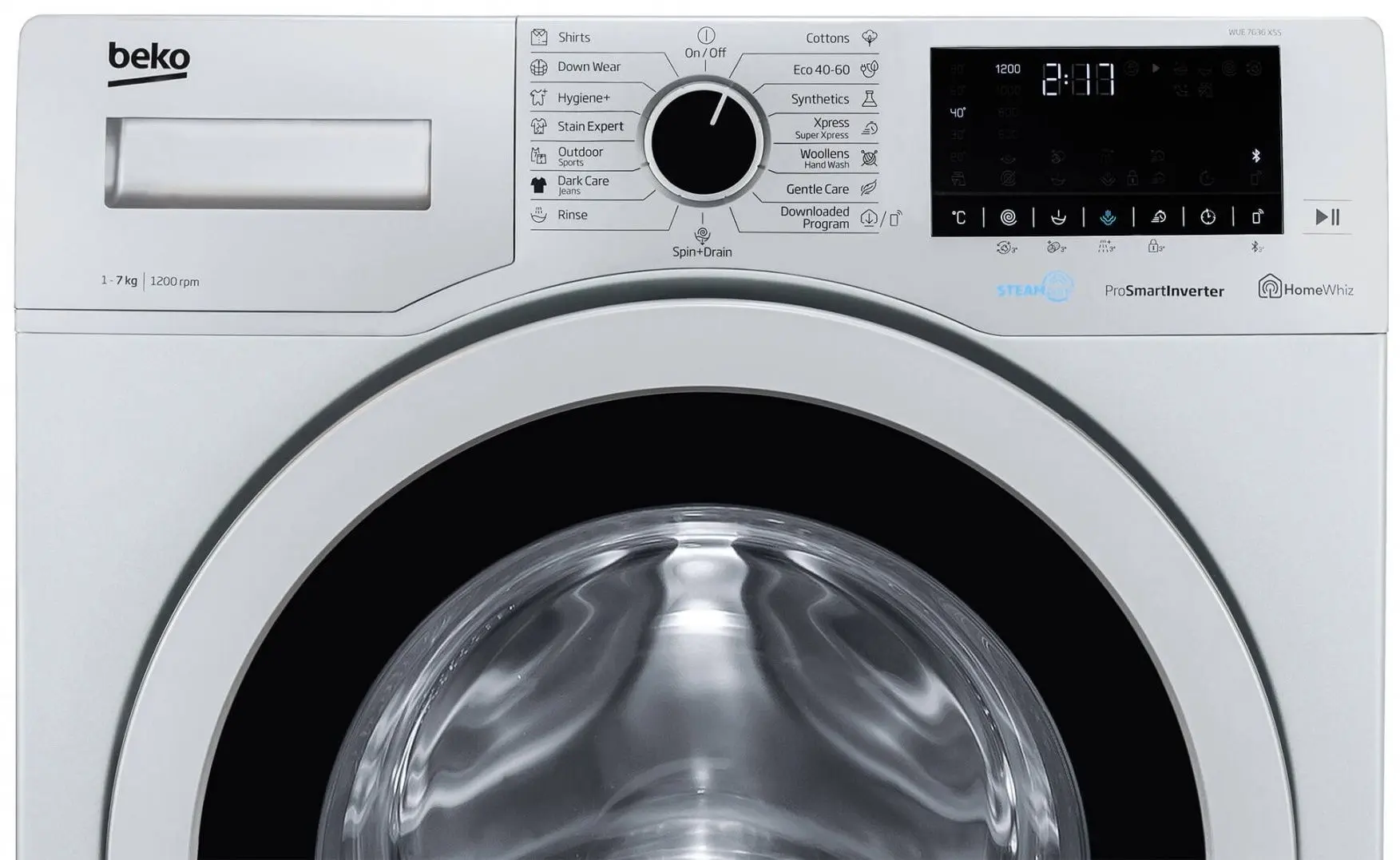 Masina de spalat Beko WUE7636XSS (Gray) - 2
