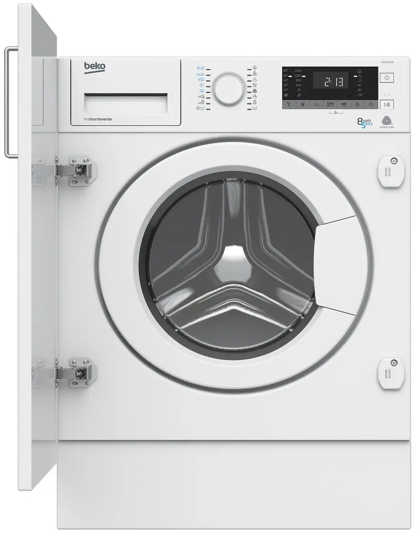 Встраиваемая стиральная машина с сушкой Beko HITV 8733 B0 (White)