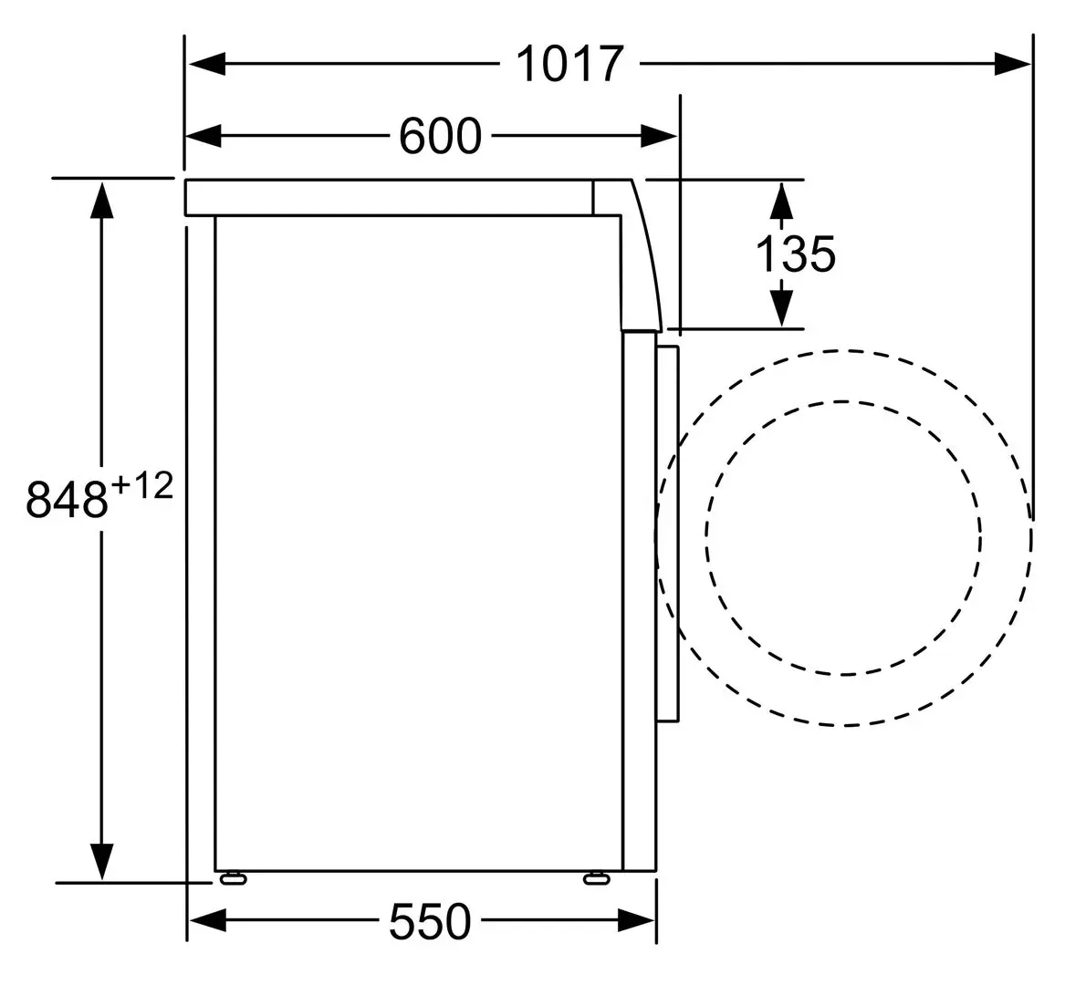 Masina de spalat Bosch WAN2007APL (White)