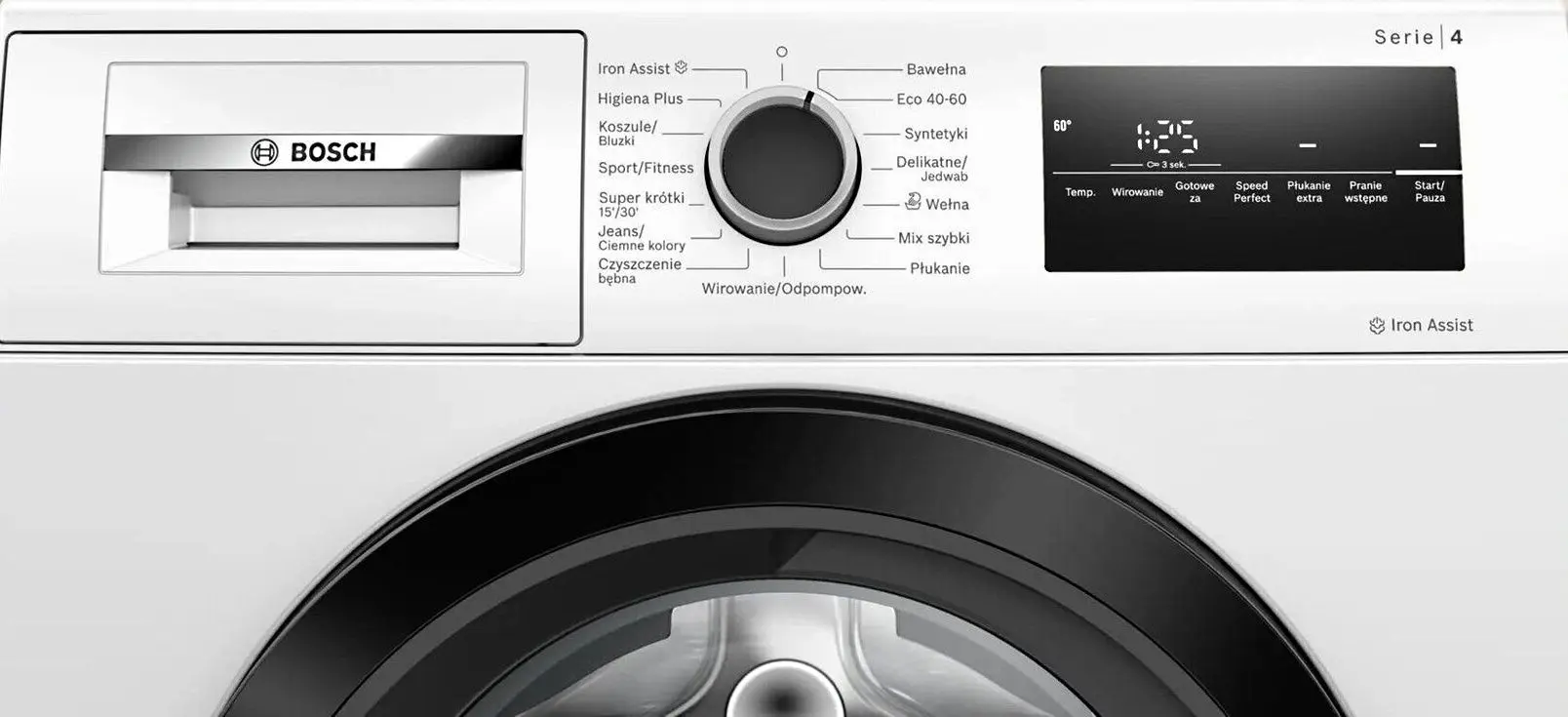 Стиральная машина Bosch WAN2827FPL (White/Black)