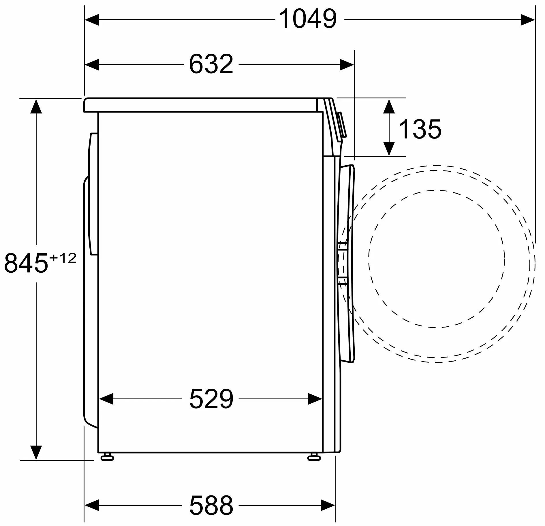 Masina de spalat Bosch WGE02400BY (White)