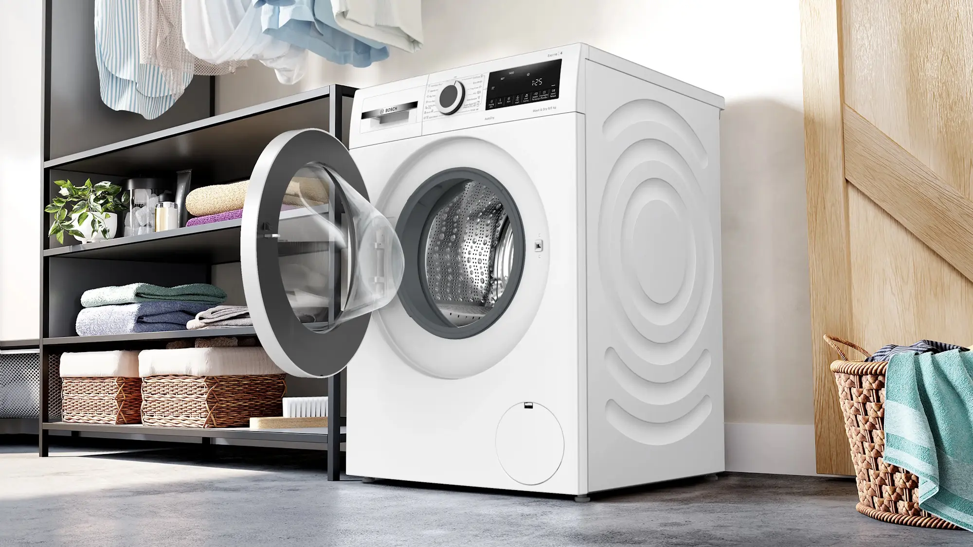 Стиральная машина с сушкой Bosch WNA13400BY (White)