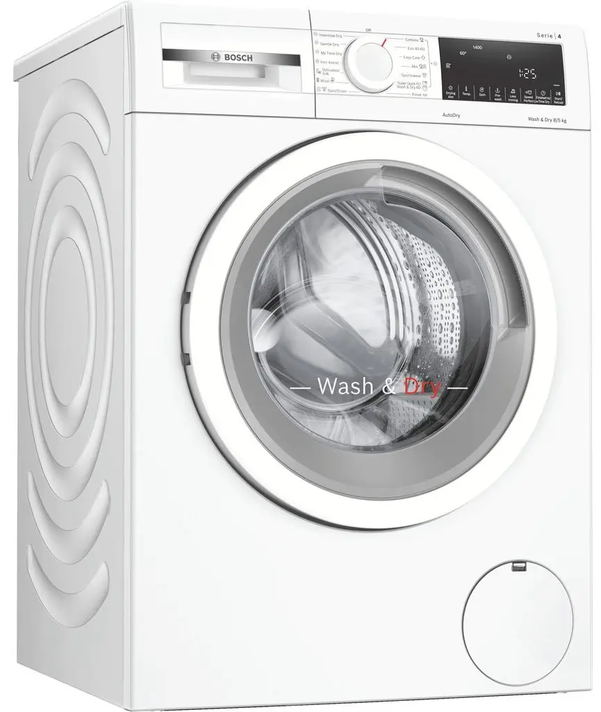 Mașină de spălat cu uscator Bosch WNA13401PL (White)