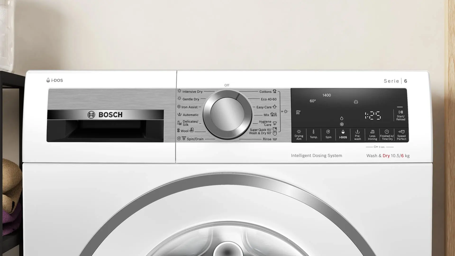 Стиральная машина с сушкой Bosch WNG254A9BY (White)