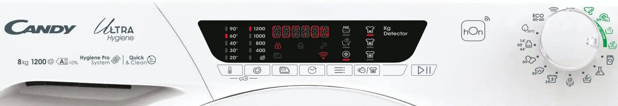 Masina de spalat Candy HE 1284TWM6/1-S (White)