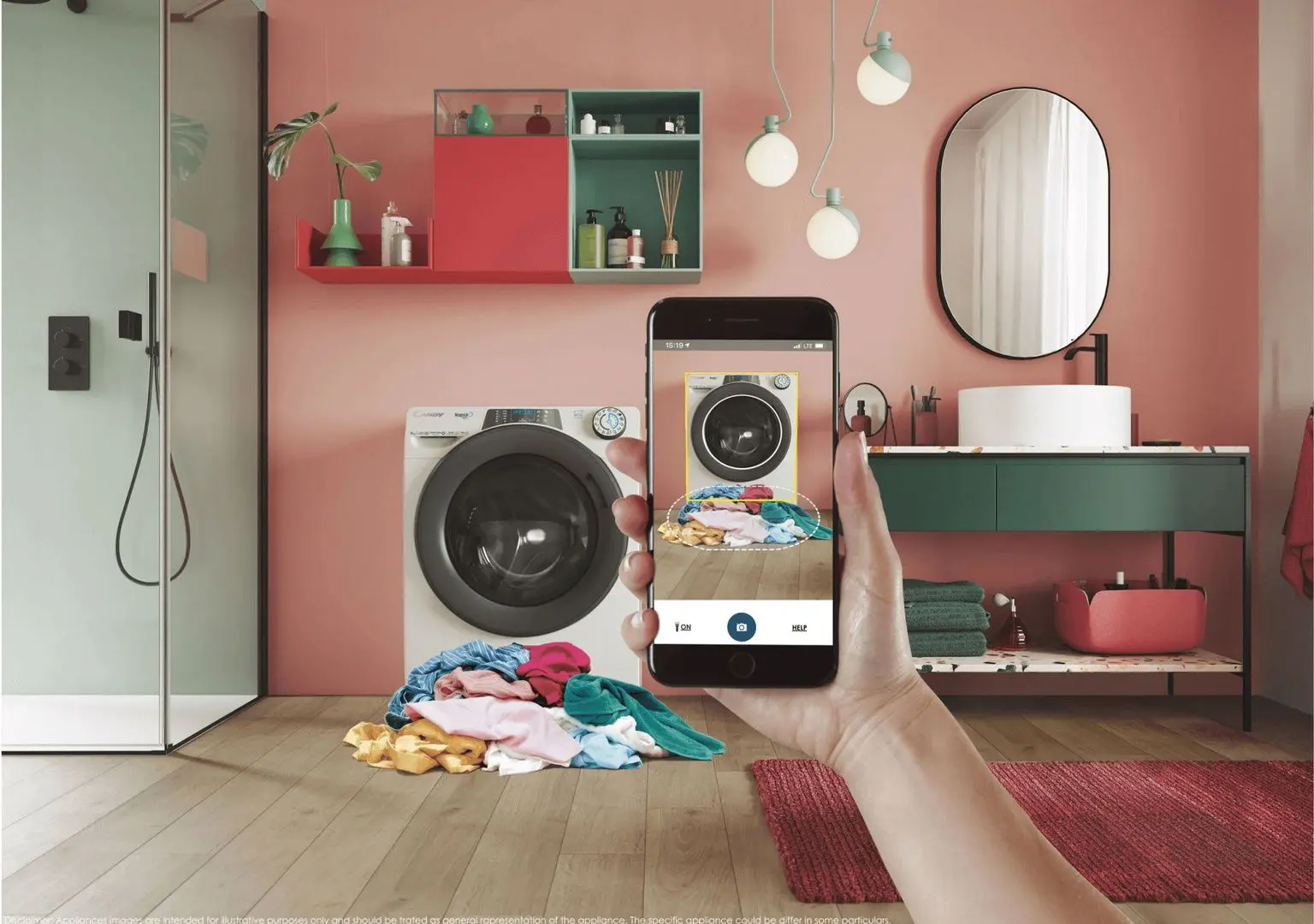 Masina de spalat Candy RapidO Pro RP4 476BWMR/1-S (White)