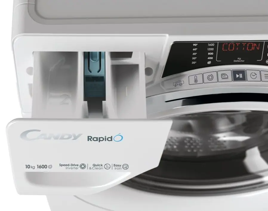 Masina de spalat Candy Rapido RO16106DWMCT/1-S (White) - 6