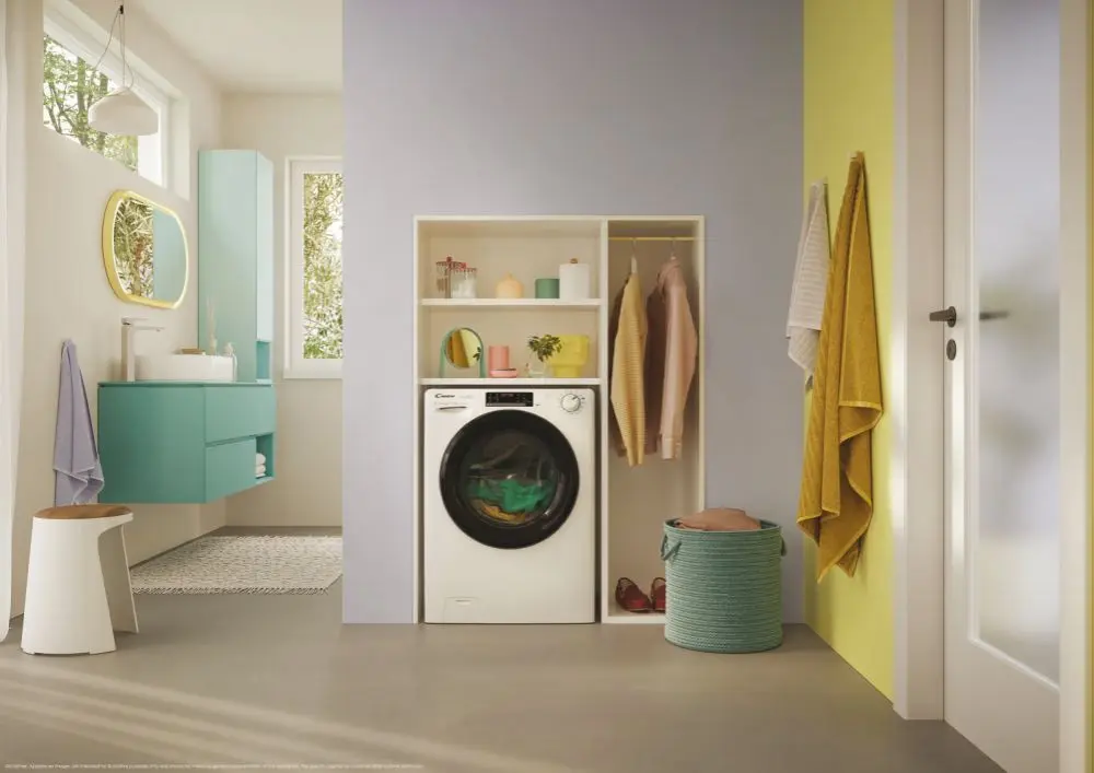 Masina de spalat cu uscator Candy CSOW61066TWMB6-S (White)