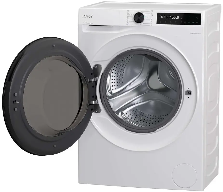 Masina de spalat cu uscator Candy ProWash&Dry 500 BWR 4138BL8-S (White/Black) - 3