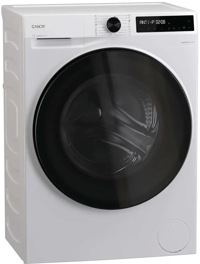 Masina de spalat cu uscator Candy ProWash&Dry 500 BWR 4138BL8-S (White/Black) - 4