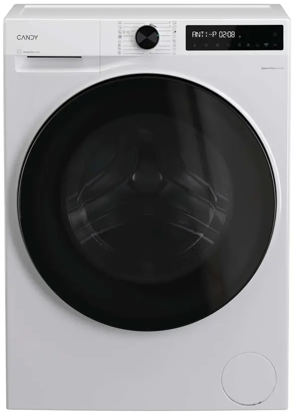 Masina de spalat cu uscator Candy ProWash&Dry 500 BWR 4138BL8-S (White/Black)