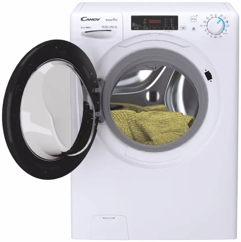 Masina de spalat cu uscator Candy Smart Pro CSHW4645TWB3/1-S (White)