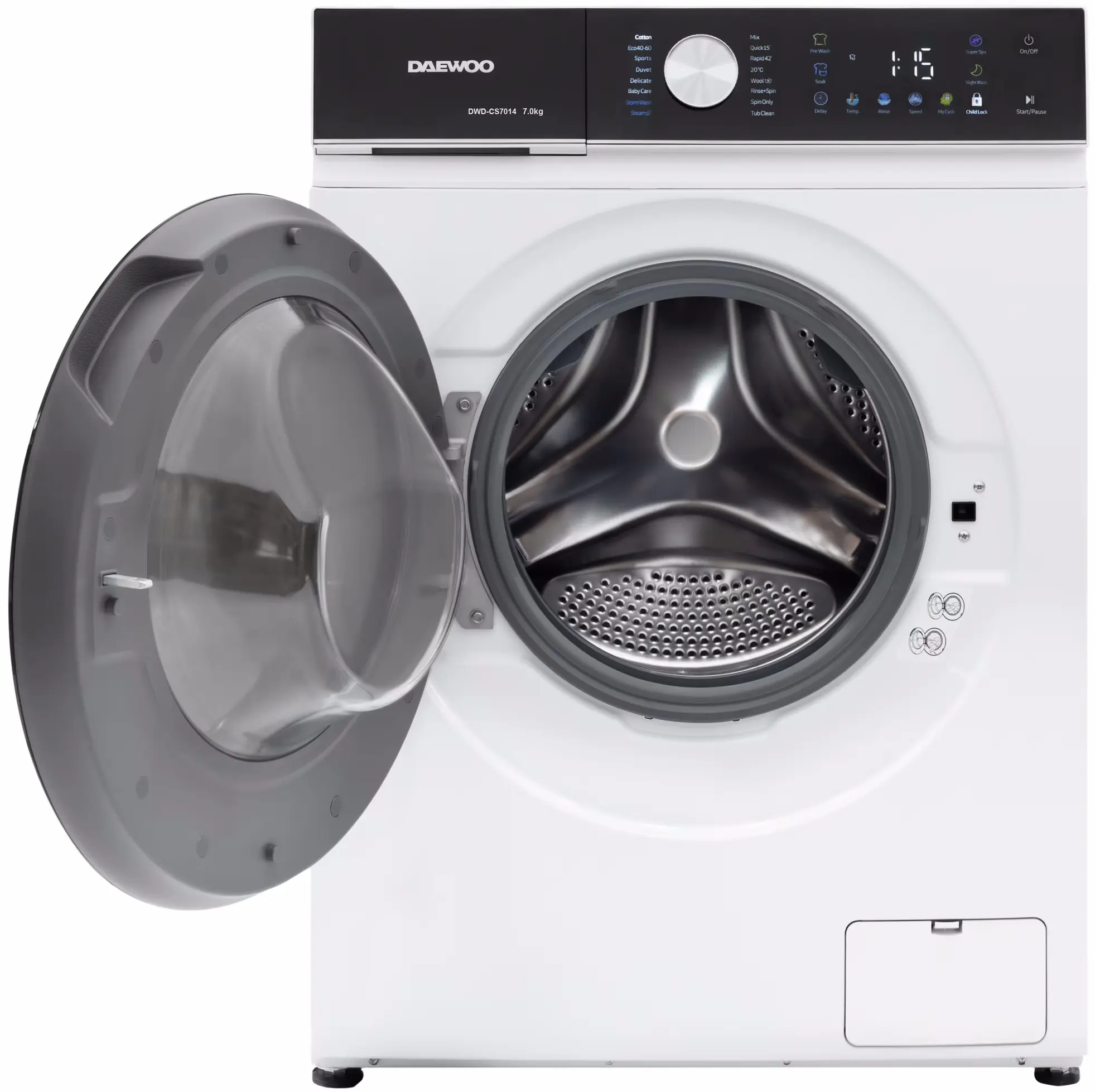 Masina de spalat Daewoo DWD-CS7014 (White)