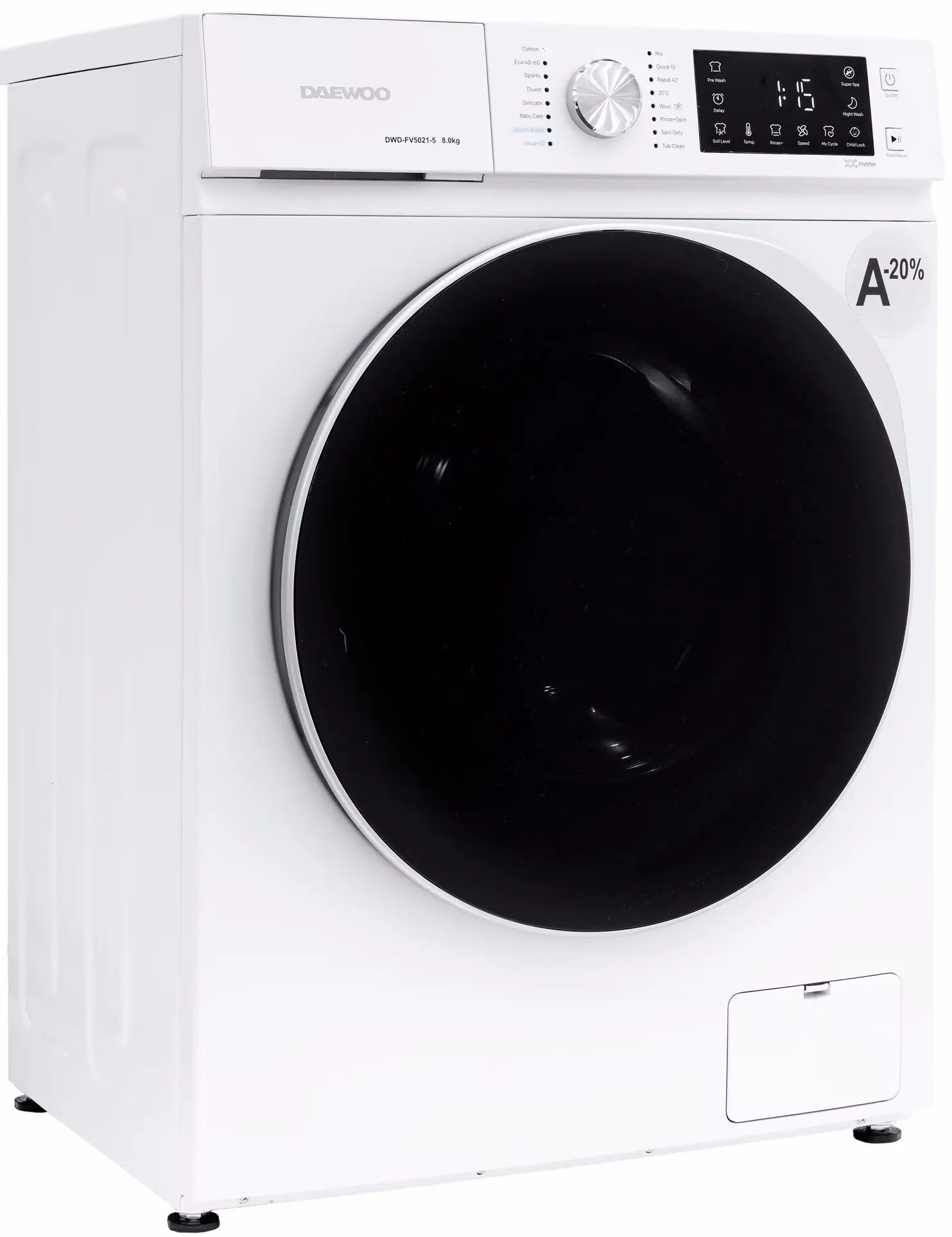 Masina de spalat Daewoo DWD-FV5021-5 (White)