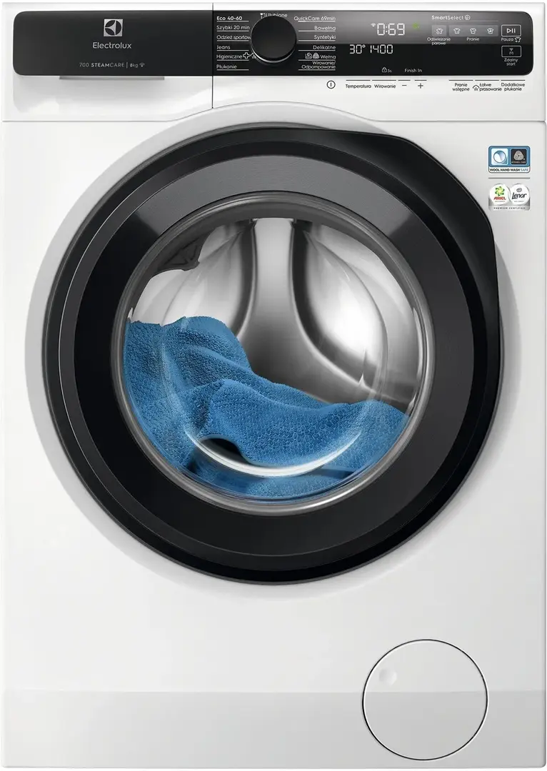 Masina de spalat Electrolux EW7F5482CP (White/Black)