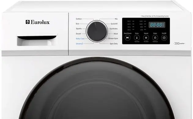 Masina de spalat Eurolux F80433VBC1 (White/Black) - 2