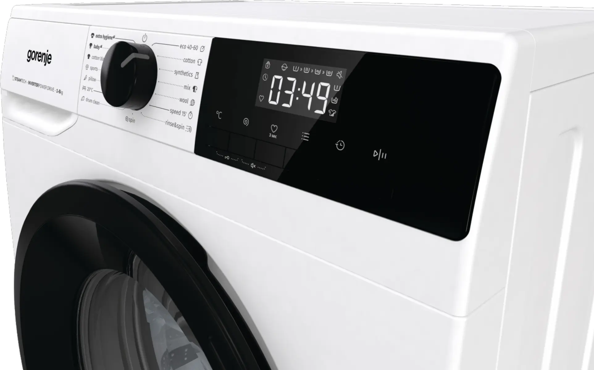 Masina de spalat Gorenje W11NHPI84AS (White)