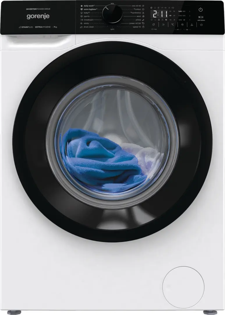 Masina de spalat rufe Gorenje WNHA74SASEU (White)