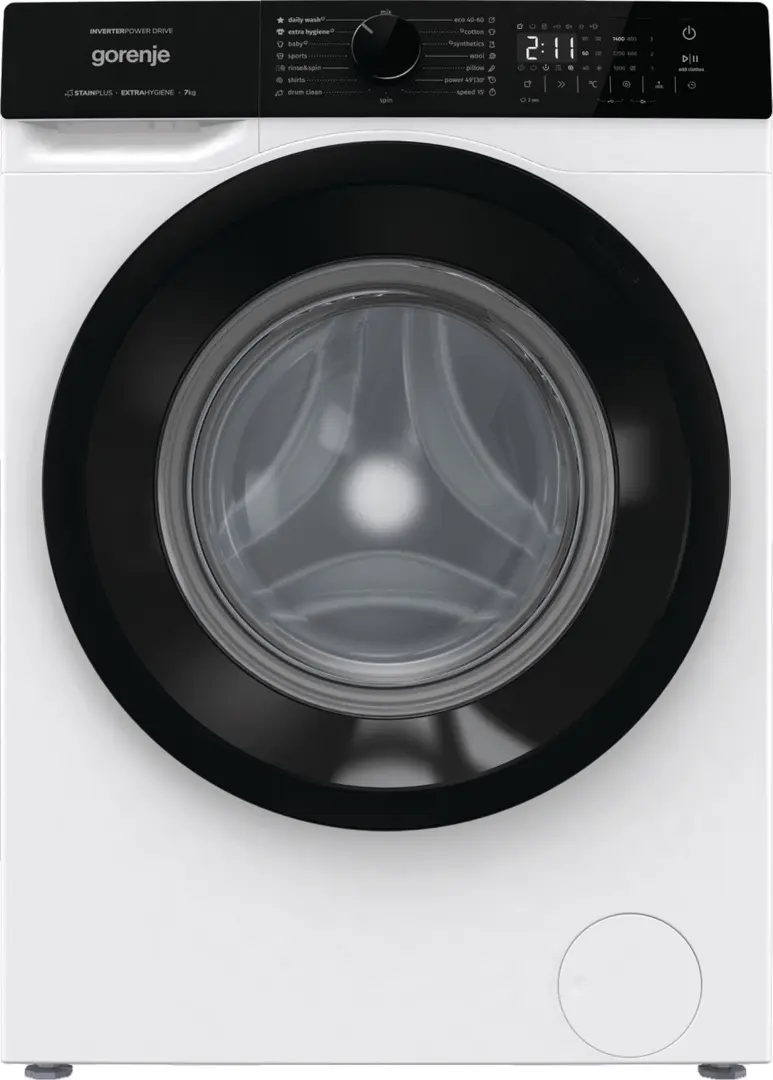 Masina de spalat rufe Gorenje WNHA74SASEU (White)