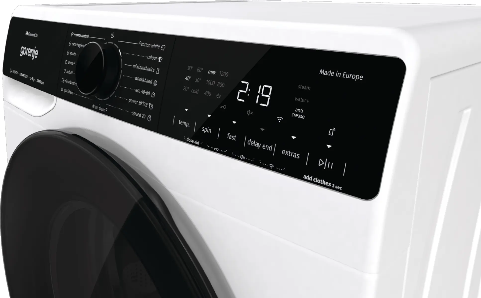 Masina de spalat Gorenje WPNA84A2TSWIFI (White)