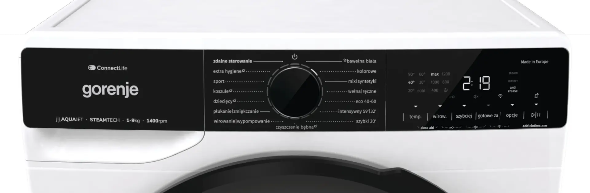 Masina de spalat Gorenje WPNA94A1TWIFI/PL (White)