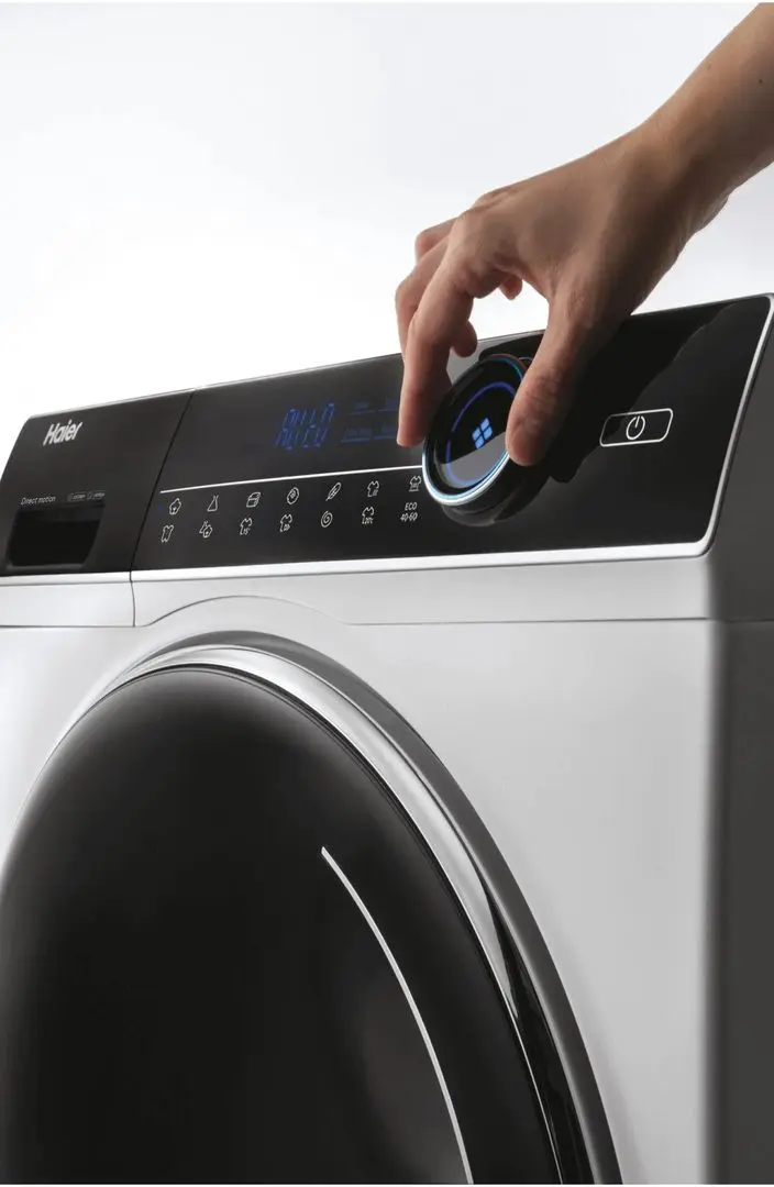 Masina de spalat cu uscator Haier HWD80-B14979 (White/Black) - 6